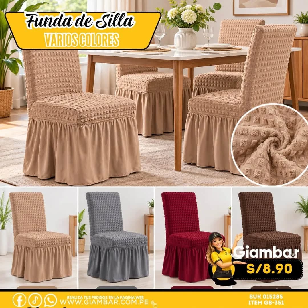 GB-351 FUNDA DE SILLAS 