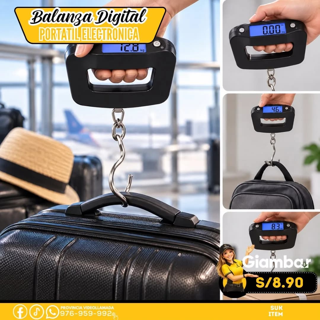 08WH-60307 BALANZA ELECTRICA 