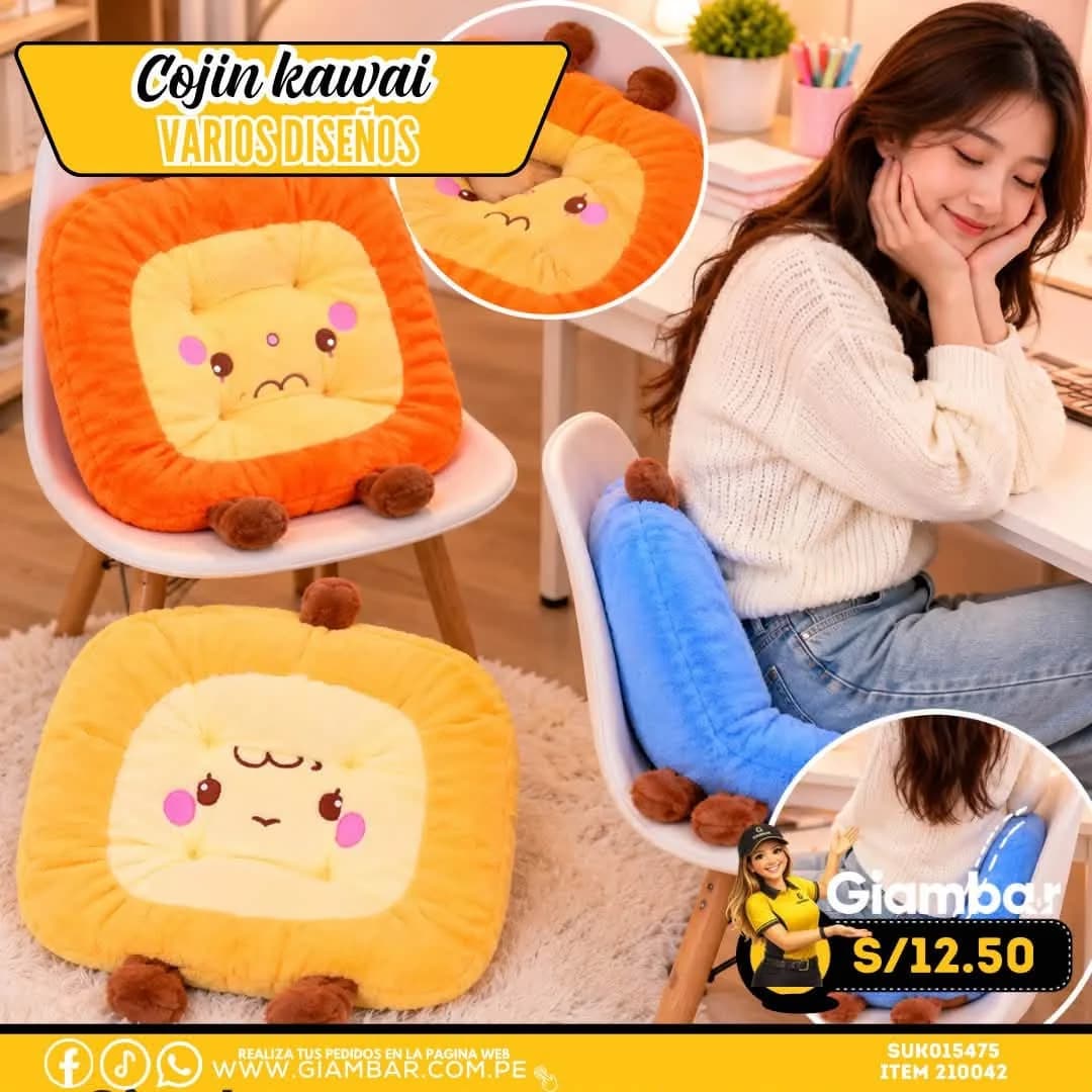 240042 COJIN KAWAI VARIOS DISEÑOS 210042
