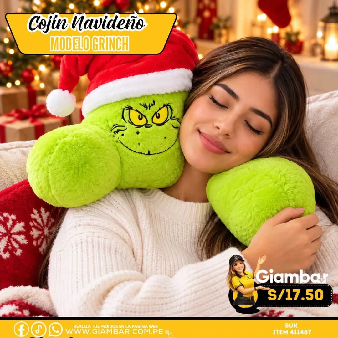 411487 COJIN NAVIDEÑO