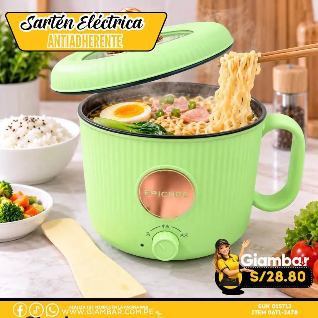 06TL-2478 Sartén eléctrica de una sola capa 