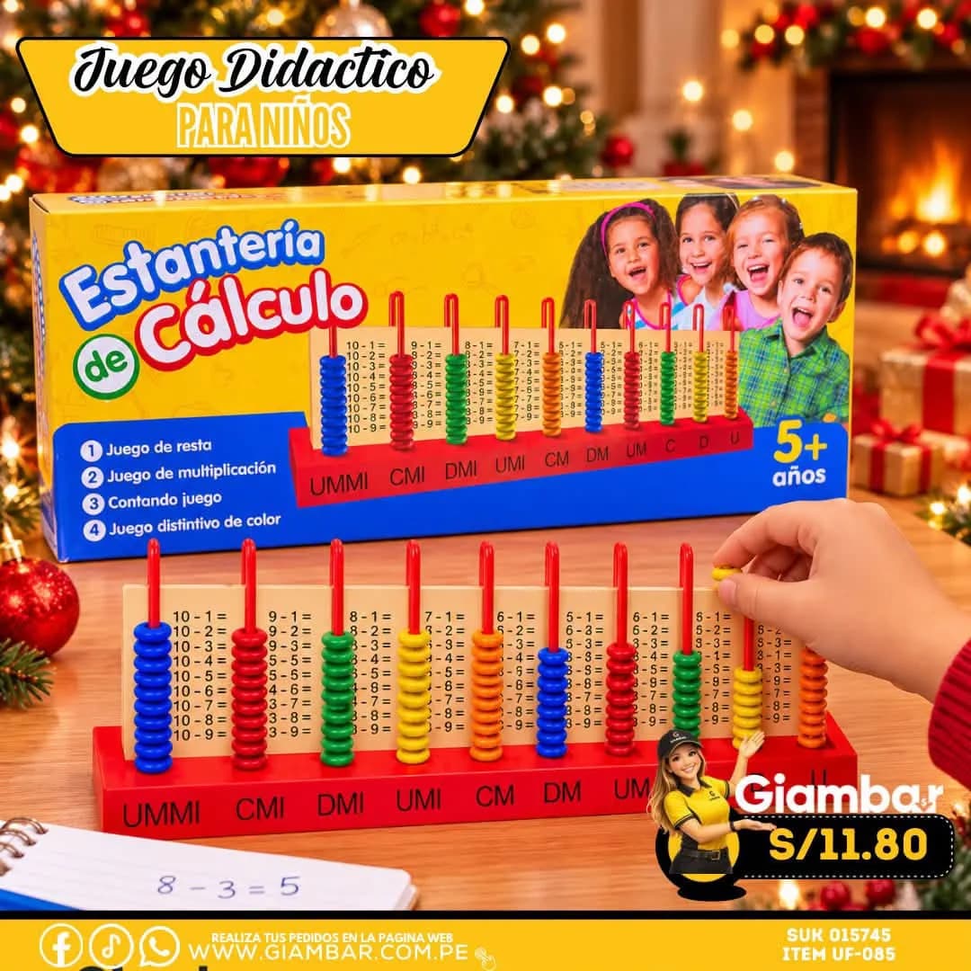 UF-085 JUGUETE DIDACTICO PARA NIÑOS