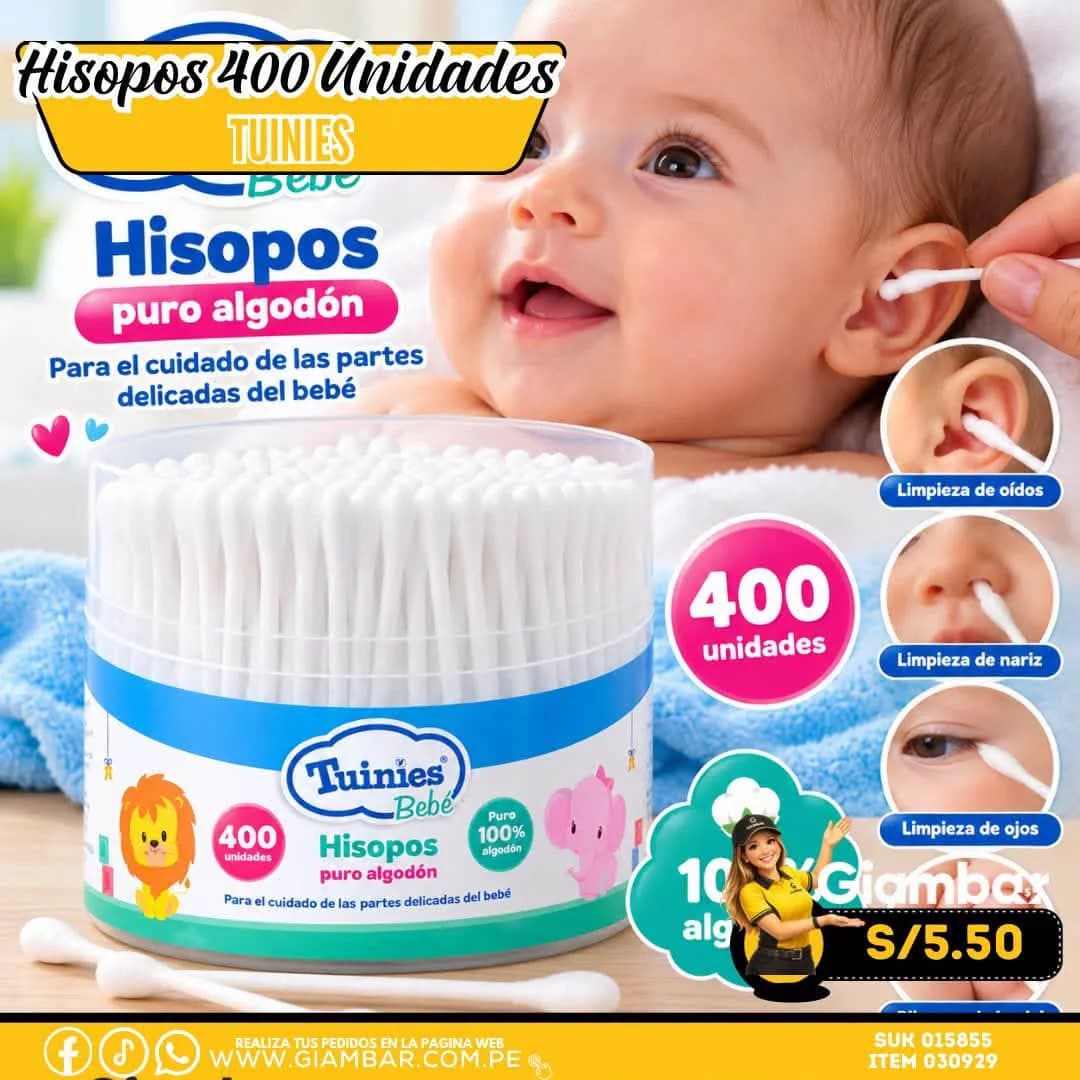 030929 Hisopos 400 Und 22040 TUINIES